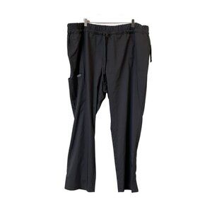 NWT Cherokee Workwear Revolution Modern Classic Cargo Scrub Pants in Gray Sz. 4X